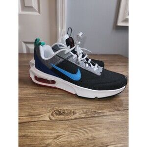 Nike Big Kid Air Max INTRLK Lite GS Running Shoes Sz 6.5Y Blk/Grey/Royal Blue